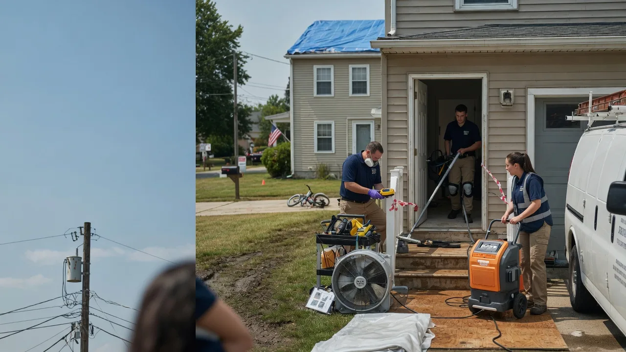 Water Damage Repair in Mechanicsburg, OH near me